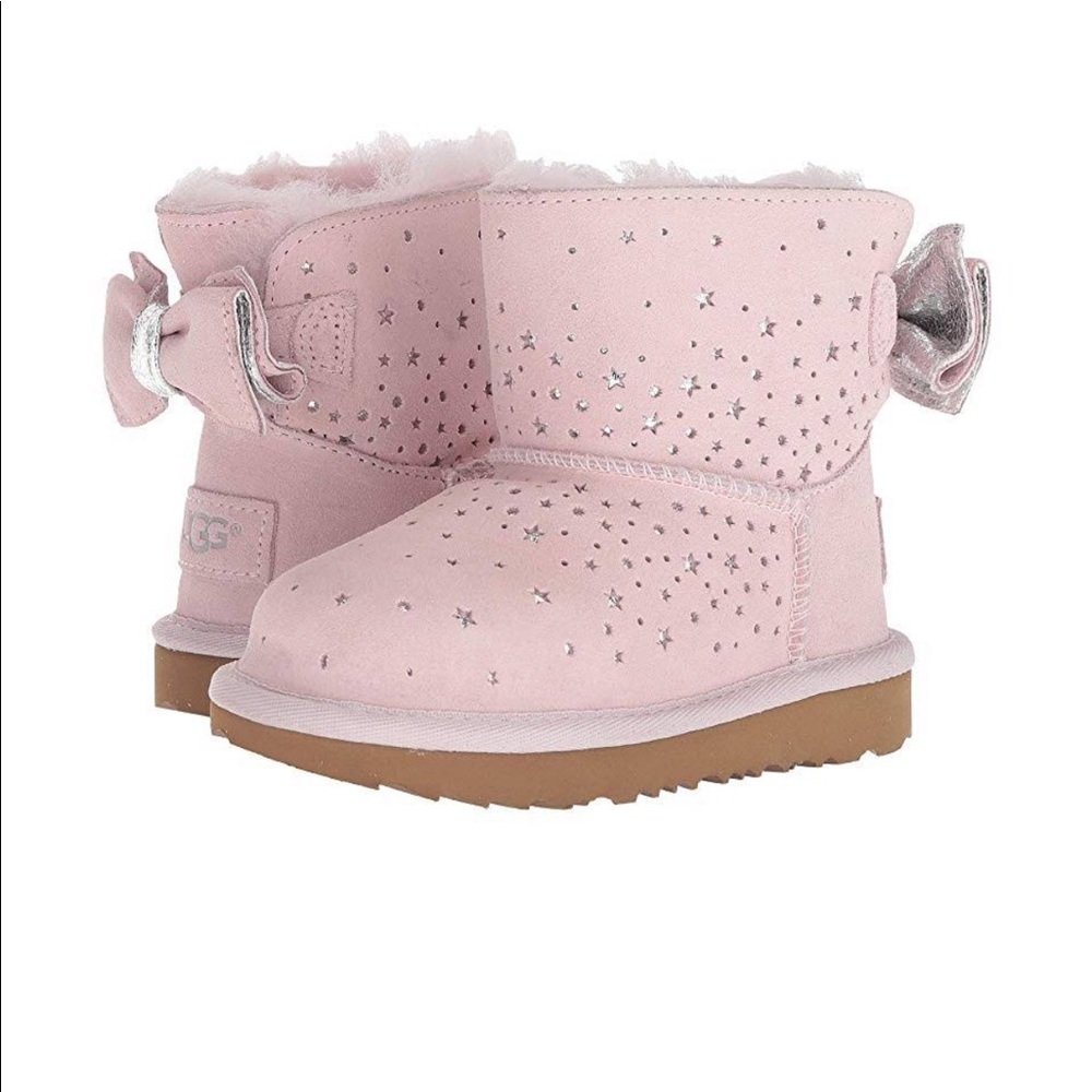 Ugg Toddler Classic II Stargirl Boot (Baby Pink)